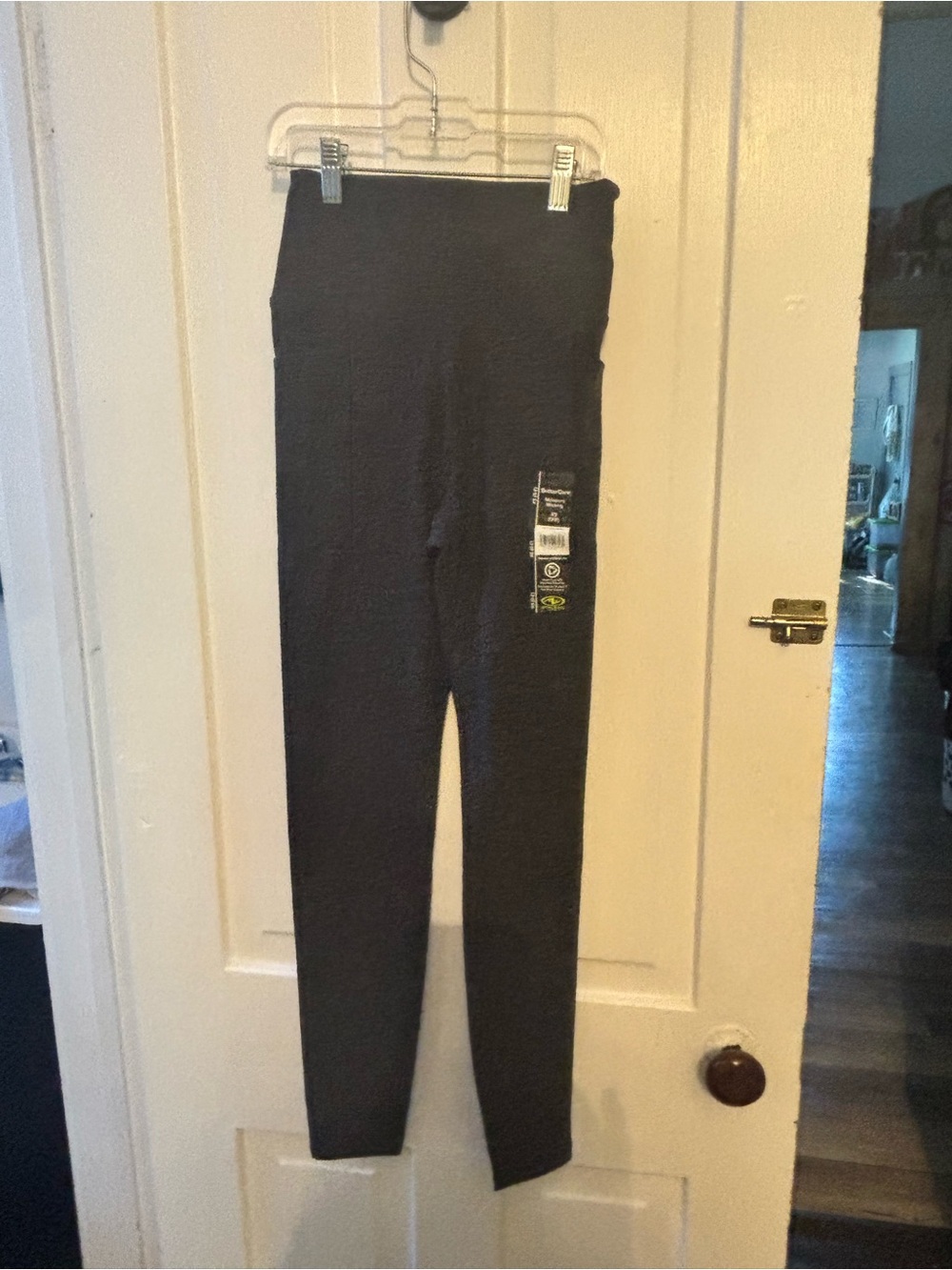Butter Black High-Waist Leggings with Tag